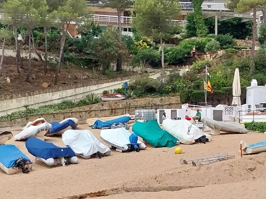 Apartamento Cala Salions Balandro II Tossa De Mar Canyet de Mar Exterior foto